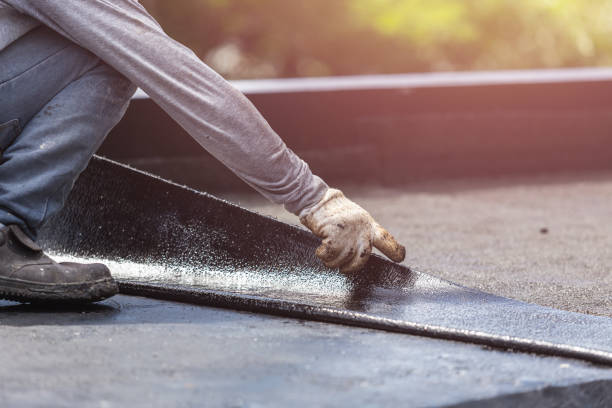 Professional Exterior Waterproofing technician working in McCutchenville, OH